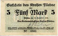 5 marek 11.11.1918, Wieleń (Filehne), Geiger 143