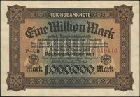 1 milion marek 20.02.1923, seria P-UB, Rosenberg