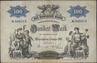 100 marek 1.01.1907, Mannheim, Pick/Rixen 707