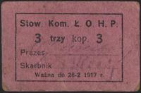 3 kopiejki ważne do 28.02.1917, Podczaski R-220.