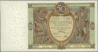 50 złotych 1.09.1929, seria EC, pięknie zachowan