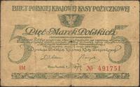 5 marek polskich 17.05.1919, seria IM, minimalne