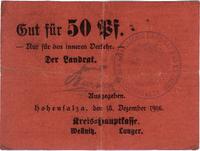50 fenigów 15.12.1916