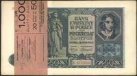 zestaw 20 x50 złotych 1.08.1941, 20 banknotów w 