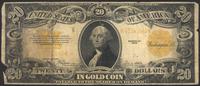 20 dolarów 1922, Gold Certificate, podpisy Speel