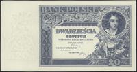 20 złotych 20.06.1931, banknot bez poddruku i nu