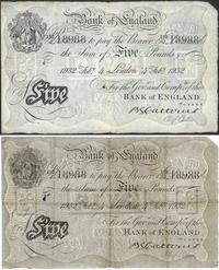 fałszerstwo banknotu 5 funtów 4.02.1932, fałszer