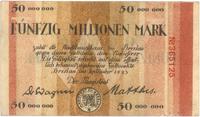 50 milionów marek 09.1923