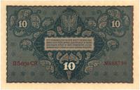 10 marek polskich 23.08.1919, II seria dwulitero