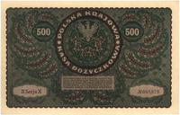 500 marek polskich 23.08.1919, II seria X, Miłcz