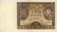 100 złotych 02.06.1932, seria AV. znak wodny +X+