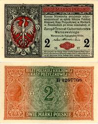 2 marki 9.12.1916, "...Generał...", Miłczak 9b
