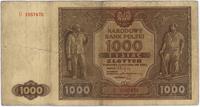 1.000 złotych 15.01.1946, seria U, Miłczak 122f