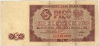 5 złotych 01.07.1948, seria BG, Miłczak 135c