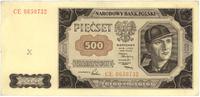 500 złotych 01.07.1948, seria CE, Miłczak 140d