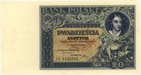 20 złotych 20.06.1931, Seria DK., Miłczak 72c
