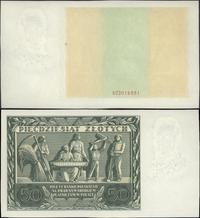 50 złotych 11.11.1936, seria AD, na stronie głów
