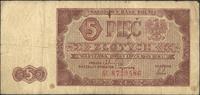 5 złotych 1.07.1948, seria AL, Miłczak 135b