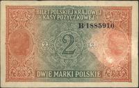 2 marki polskie 9.12.1916, 'Generał...' seria B,