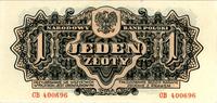 1 złoty 1944, "...obowiązkowym", seria CB, Miłcz