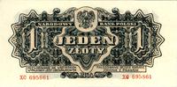 1 złoty 1944, "...obowiązkowym", seria XC, Miłcz