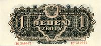 1 złoty 1944, "obowiązkowym" seria EO, Miłczak 1