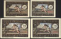 2 x 25 i 2 x 75 fenigów 1921, razem 4 sztuki