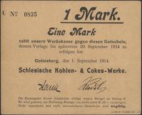 1 marka, ważny od 01.09.1914 do 20.09.1914