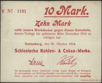 10 marek, ważny od 30.10.1914 do połowy listopad