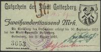 200.000 marek, ważny od 11.08.1923 do 30.09.1923
