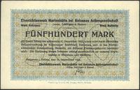 500 marek  15.09.1922