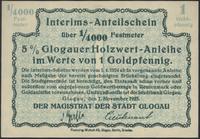 1 fenig w złocie  1.11.1923