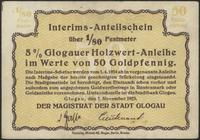 50 fenigów w złocie 1.11.1923