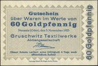 60 goldfenigów 5.11.1923