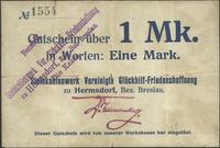1 marka (1914), faksymile
