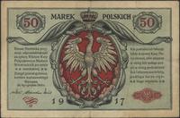50 marek polskich 9.12.1916, seria A 2611613'...