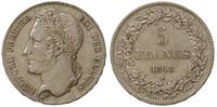 5 franków 1848, srebro 24.85 g, Dav. 50