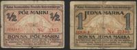 bony na 1/2 i 1 markę (1920), seria 1 i 3, nadda