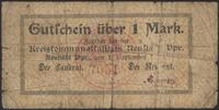 bon na 1 markę 1.09.1914, na stronie głównej pie