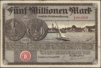 5 milionów marek 13.08.1923, minimalne naddarcia