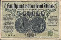 500.000 marek 13.08.1923, minimalne naddarcia na