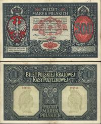 500 marek polskich 15.01.1919, seria 591866, min