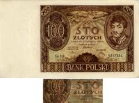 100 złotych 9.11.1934, seria B.M., znak wodny "+