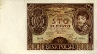 100 złotych 9.11.1934, Seria BK, Miłczak 74a
