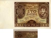 100 złotych 9.11.1934, Seria BN; znak wodny z dw