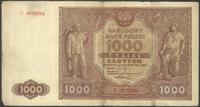 1.000 złotych 15.01.1946, Seria U, Miłczak 122f