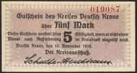 5 marek 10.11.1918, wyśmienite, Geiger 098.01