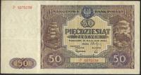 50 złotych 15.05.1946, seria P, Miłczak 128b