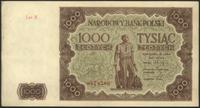 1.000 złotych 15.07.1947, seria H, bez naddarć, 