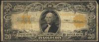 20 dolarów 1922, seria K, podpisy Speelman / Whi